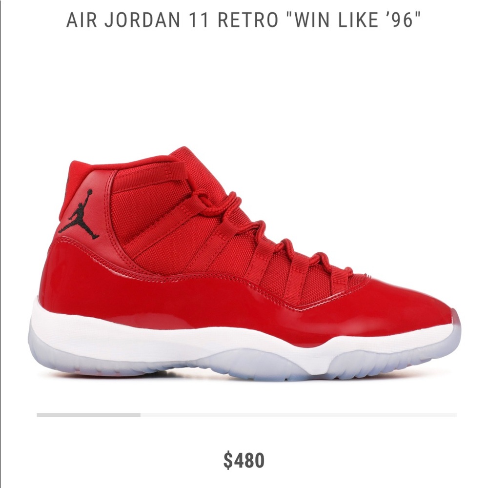 11 RETRO "WIN LIKE ’96".only worn once! offer📲!